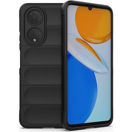 Mobigear Bumpy HONOR X7 Fleksibel TPU Bagsidecover - Sort