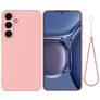 Mobigear Rubber Touch Samsung Galaxy S25 FE Silikon Skal - Rosa