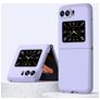 Mobigear Colors Motorola Razr (2022) Funda Plástico rígido Carcasa - Morado