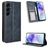 Mobigear Sensation Samsung Galaxy A35 Wallet case - Blue