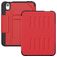 Mobigear Magnetic Folio iPad Mini 6 (2021) Wallet case + Stylus Holder - Red