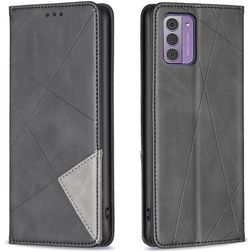 Mobigear Rhombus Slim Nokia G42 Knížkové pouzdro - Černá