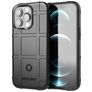 Mobigear Rugged Shield iPhone 13 Pro TPU flexible Carcasa Antigolpes - Negro