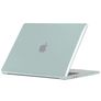 Mobigear Glossy MacBook Air 13 pulgadas (2022-2026) Carcasa rígida para MacBook - Verde - Modelo A2681 / A3113 / A3240 / A3449