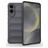 Mobigear Bumpy Samsung Galaxy S25 Edge Flexibel TPU Skal - Grå