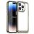 Mobigear Crystal iPhone 15 Pro Max Hardcase Back cover - Trasparente / Grigio