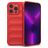 Mobigear Bumpy iPhone 14 Pro Max TPU flexible Carcasa - Rojo