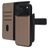 Mobiparts iPhone 17 Pro Max Cover Ægte læder Aftageligt 2-i-1-pungetui med Seddelrum - Taupe