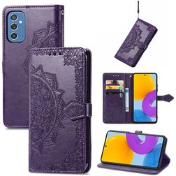 Mobigear Mandala Samsung Galaxy M52 Capa livro Carteira - Roxo