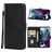 Mobigear Wallet Motorola Edge S30 Pungetui med Seddelrum - Sort