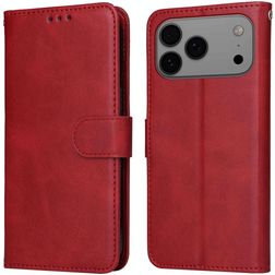 Mobigear Wallet iPhone 18 Pro Max Capa livro Carteira - Vermelho
