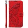 Mobigear Butterfly Xiaomi 13 Ultra Wallet case - Red