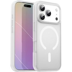 Mobigear Shockproof iPhone 18 Pro MagSafe Hardcase Back cover - Matte White