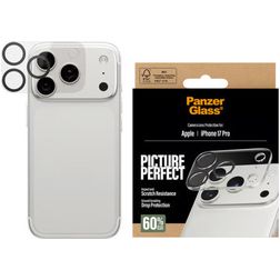 PanzerGlass Picture Perfect iPhone 17 Pro Panssarilasi Kameran linssinsuoja - Suojakuoren kanssa yhteensopiva