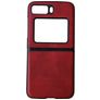 Mobigear Excellent Motorola Razr (2022) Hard Case Back cover - Burgundy