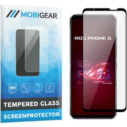 Mobigear Premium ASUS ROG Phone 6 Glas Skærmbeskytter - Case Friendly - Sort