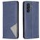 Mobigear Rhombus Slim Samsung Galaxy S25 FE Cover a libro - Blu
