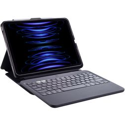 ZAGG Pro Keys 2 iPad Air 5 (2022) QWERTY Bluetooth Keyboard Wallet case + Stylus Holder - Black