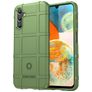 Mobigear Rugged Shield Samsung Galaxy A14 Elastyczne TPU Etui plecki Wstrząsoodporne - Zielony