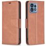 Mobigear Excellent Motorola Edge 40 Pro Funda tipo libro Cartera - Marrón