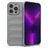 Mobigear Bumpy iPhone 14 Pro Max Joustava TPU Suojakuori - Harmaa