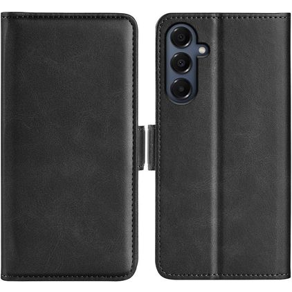 Mobigear Slim Magnet Samsung Galaxy A17 Lompakkokotelo + Setelitasku - Musta