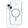 Mobiparts Hardcover Gennemsigtig iPhone 15 MagSafe Hårdt Bagsidecover - Gennemsigtig