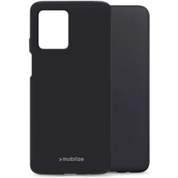 Mobilize Rubber Gelly Motorola Moto G54 Joustava TPU Suojakuori - Musta