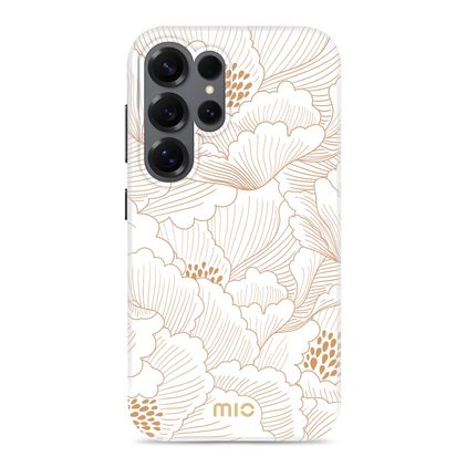 MIO Samsung Galaxy S25 Ultra MagSafe Hardcase Back cover - White Roses