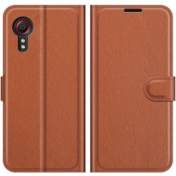 Mobigear Classic Samsung Galaxy Xcover 5 Wallet case - Cognac