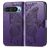 Mobigear Butterfly Google Pixel 9 Funda tipo libro Cartera - Dark Purple