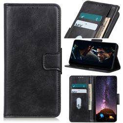 Mobigear Classy iPhone 12 Pro Max Knížkové pouzdro Peněženka - Černá