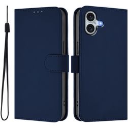 Mobigear Urban Wallet iPhone 16 Plus Wallet case - Navy Blue