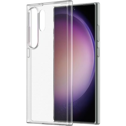 Mobigear Basics Transparente Samsung Galaxy S24 Ultra TPU flexible Carcasa - Transparente