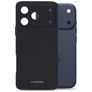 Mobilize Rubber Gelly iPhone 17 Pro TPU flexível Capa traseira - Preto
