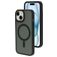 Mobiparts Hardcover iPhone 15 MagSafe Funda Plástico rígido Carcasa - Satin Black