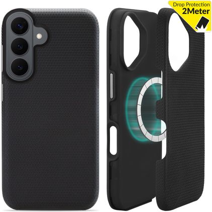 My Style Tough Samsung Galaxy S26 Plus MagSafe Hardcase Etui plecki Wstrząsoodporne - Czarny