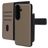 Mobiparts Samsung Galaxy S26 Funda Piel auténtica Funda tipo libro 2 en 1 con carcasa extraíble Cartera - Topo