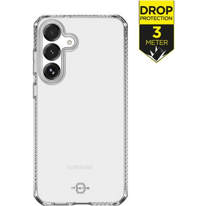 ITSKINS Level 2 SpectrumClear R Transparente Samsung Galaxy S25 FE TPU flexible Carcasa Antigolpes - Transparente