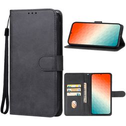 Mobigear Retro Samsung Galaxy S24 Funda tipo libro Cartera - Negro