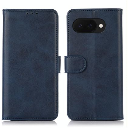 Mobigear Wallet Google Pixel 9a Plånboksfodral med sedelfack - Blå