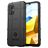 Mobigear Rugged Shield POCO M5 TPU flexível Capa traseira Antichoque - Preto
