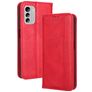 Mobigear Sensation Nokia G60 5G Funda tipo libro Cartera - Rojo