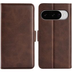 Mobigear Slim Magnet Google Pixel 10 Plånboksfodral med sedelfack - Brun