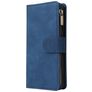 Mobigear Zipper Samsung Galaxy A41 Wallet case - Blue