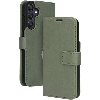 Mobiparts Classic Wallet Samsung Galaxy A25 Pungetui med Seddelrum - Stone Green