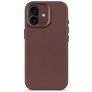 Decoded iPhone 17 Skóra naturalna Etui plecki Wstrząsoodporne - Chocolate Brown
