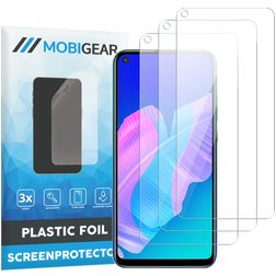 Mobigear Huawei P40 Lite Ochrana displeje Fólie - kompatibilní s pouzdry (3 ks)