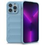 Mobigear Bumpy iPhone 14 Pro Max TPU flexível Capa traseira - Azul