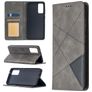 Mobigear Rhombus Slim Samsung Galaxy S20 FE Etui z klapką - Szary